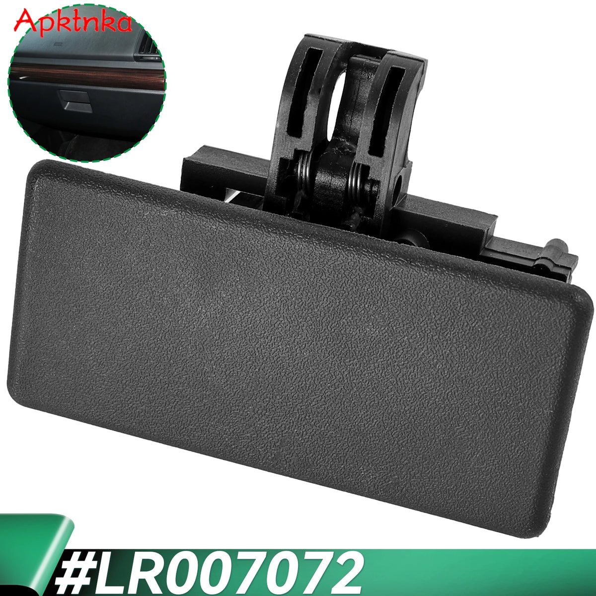 Apktnka Black Car Glove Box Catch Latch Handle LR007072 Auto Accessory Lock Release Lid for Land Rov
