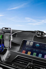 Cell Phone Holder Car, Windshield/Dashboard/Window Car Phone Holder Mount, Suction additional angle
