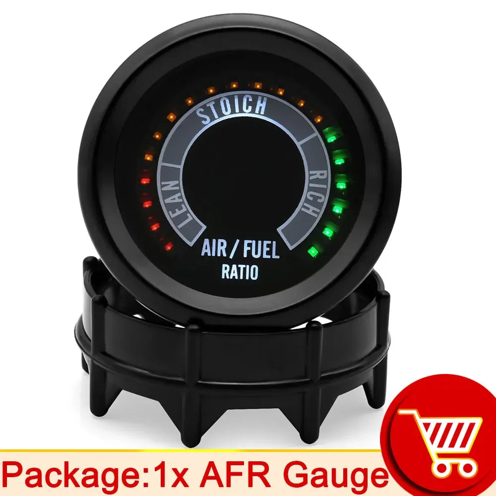 Digital Turbo Boost Gauge 52mm | BAR PSI Car Gauge Set with Water Temp Oil Pressure Volt detail view
