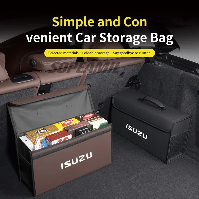 Car Trunk Organizing And Storage Box For Isuzu D-MAX D MAX Dmax I II WFR VAN NFR ATV alternate view