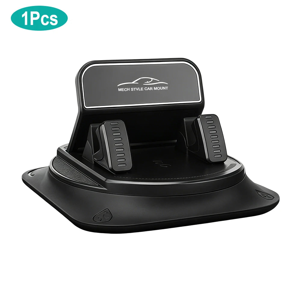 1-3Pcs 360 Degree Rotation Dashboard Phone Holder for Car, Anti-Slip Grips One-Hand Op close-up view