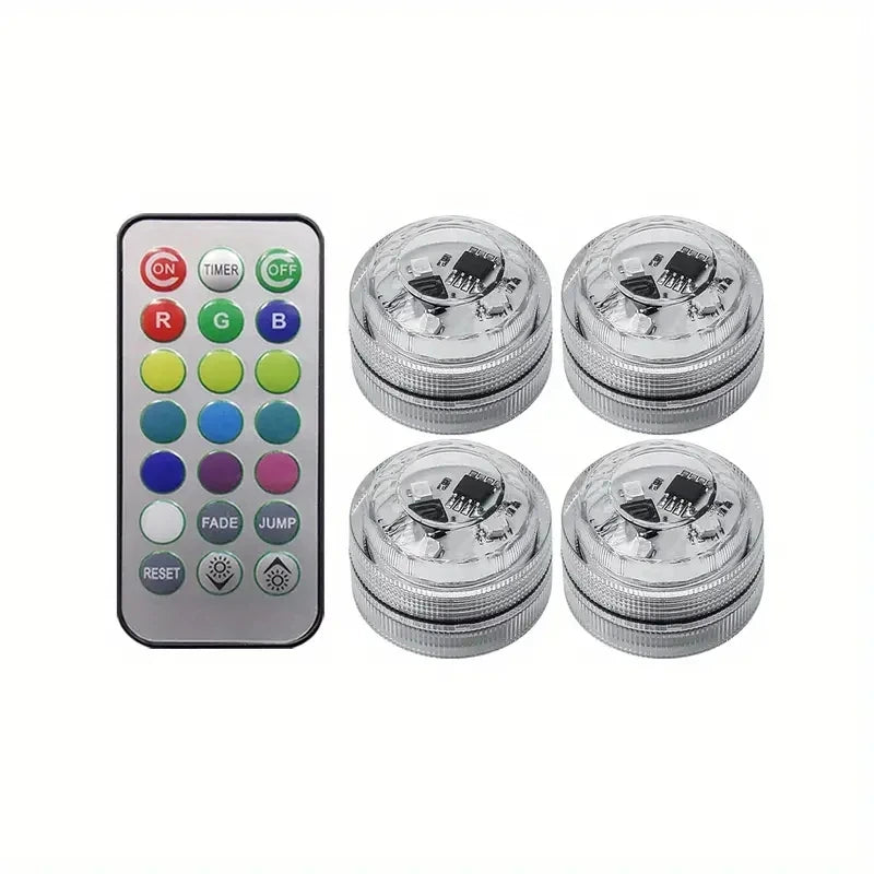 Adhesive RGB LED Atmosphere Lamp with Remote Control lifestyle view