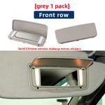 For Volvo Sun Visor Makeup Mirror Glass Cover Light Lamp Cap Lid For XC60 XC90 S80 XC70 V70 Car Roof Sunvisor