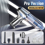 9000PA Wireless Car Vacuum Cleaner | Handheld Cordless for Auto & Home close-up view