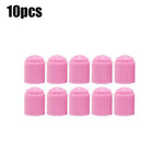 20Pcs Car Tire Tyre Valve Caps with O Rubber Ring Dust Covers Plastic Black Grey Red S close-up view