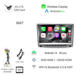 9 Inch Android 14 Car Radio GPS Navigation | For Porsche Cayman 911 987 Boxster 997 2 alternate view