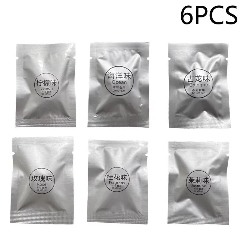 1/2/6pcs Solid Car Perfume Supplement Tablet Flavor Car Air Conditioner Vent Good Smell Scent Pads Car Refill