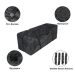 Car Roof Rack Waterproof 142x48x51cm | SUV Roof Cargo Top Box Luggage Carrier Bag close-up view
