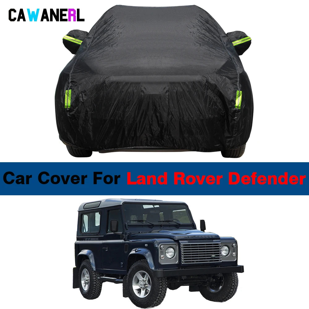 Waterproof Car Cover for Land Rover Defender 90 110 1984-2023 | All-Weather UV & Snow Protection