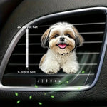 Acrylic Car Vent Clip Aromatherapy Air Freshener Holder 2D Decorative Air Conditioning Vents Accessory for Vehicle Interior