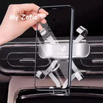Adjustable Car Phone Mount Holder For Leapmotor T03 2023 2024 2025 Gravity Navigation lifestyle view