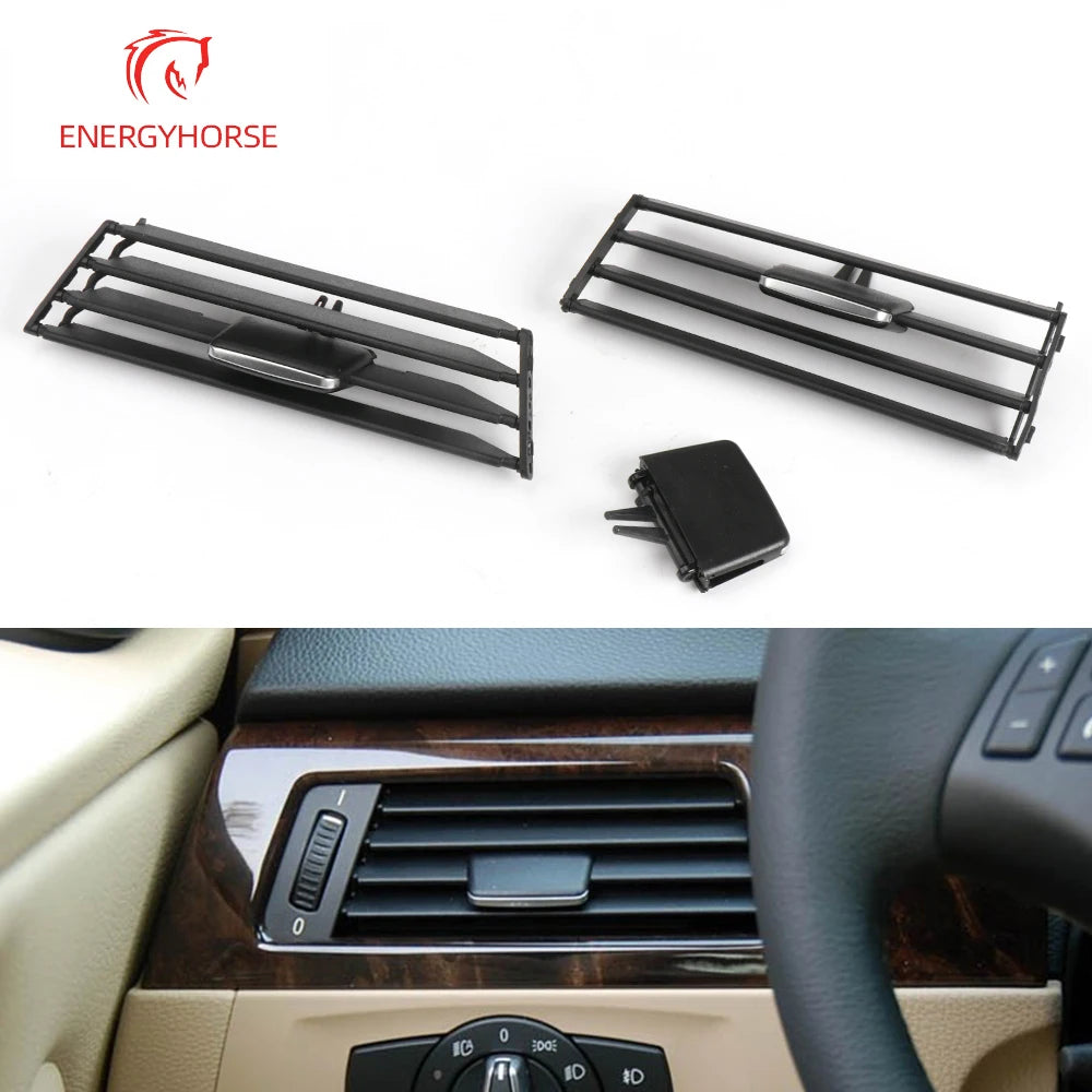 Air Conditioning Vent Toggle Piece Outlet Card Clip Wind Direction Plectrum Knob for BMW 3 Series E90 E91 E92 E93