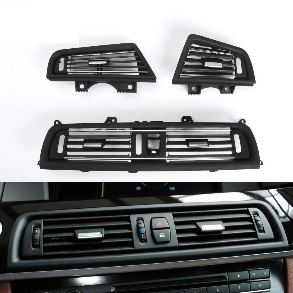 Right Hand Driver Center Console Fresh Air Conditioning AC Vent Grille Outlet With Chrome For BMW F10 F11 5 Series 64229166888
