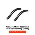 YZ For Tesla Model 3 Y Juniper Highland 2020-2025 2026 Rearview Mirror Anti-collision Strips Trim Anti-scratch Sticker Cover