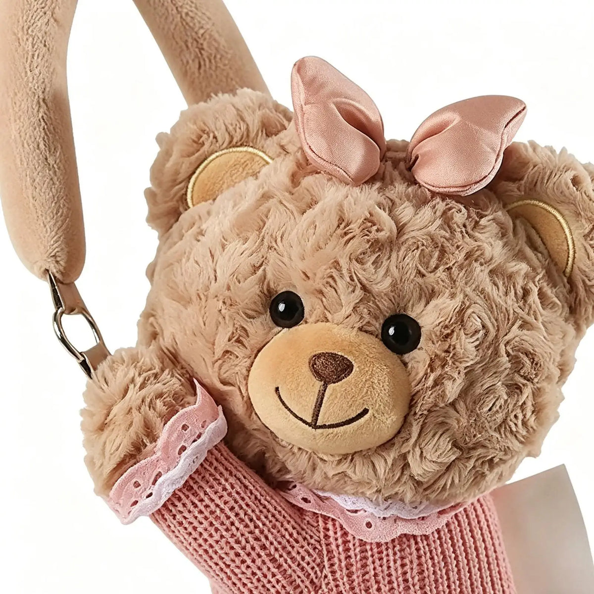 Cute Bear Napkin Organizer Car Tissue Holder for Seat Back Headrest SUVs MPVs Trucks