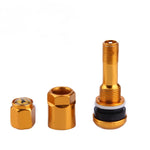 20/4PCS Car Tubeless Wheel Tyre Valve Stems | Universal Motorcycle Aluminum Alloy Tire close-up view