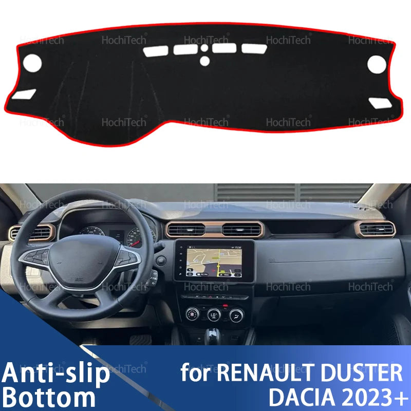 Renault Duster Dacia Duster 2023+ Dashboard Cover | Anti-Glare Carpet Mat