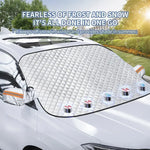 Sunshade Cover Car Windshield Snow Sun Shade Waterproof Protector Cover Car Front Windscreen Cover