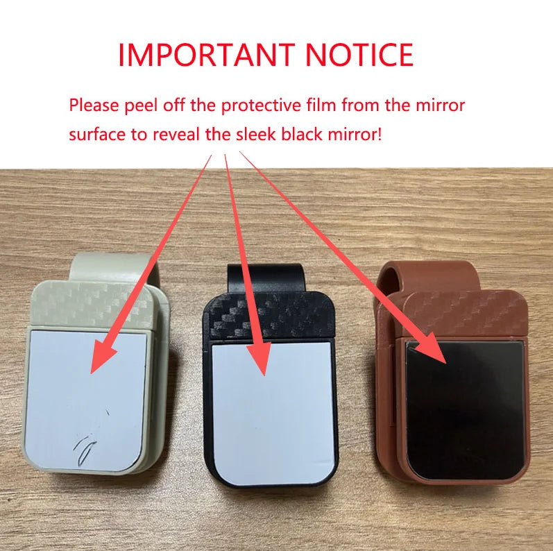 Car Sun Visor Sunglasses Clip Holder Stable Eyeglasses Hanger Card Ticket Organizer I lifestyle view