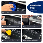 For MAZDA CX-50 CX50 2023 2024 Sticker Anti-scratch Car Interior Center Console Media Dashboard Navigation TPU Protector Film