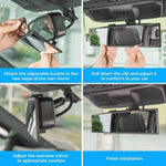 Car Interior Rear View Mirror Wide Angle Convex lifestyle view