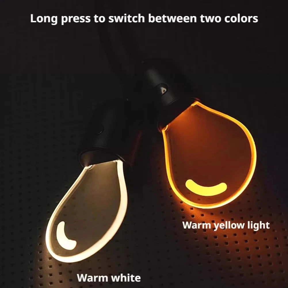 Retro Small Bulb LED Car Hanging Ornament | Interior Ambient Lighting