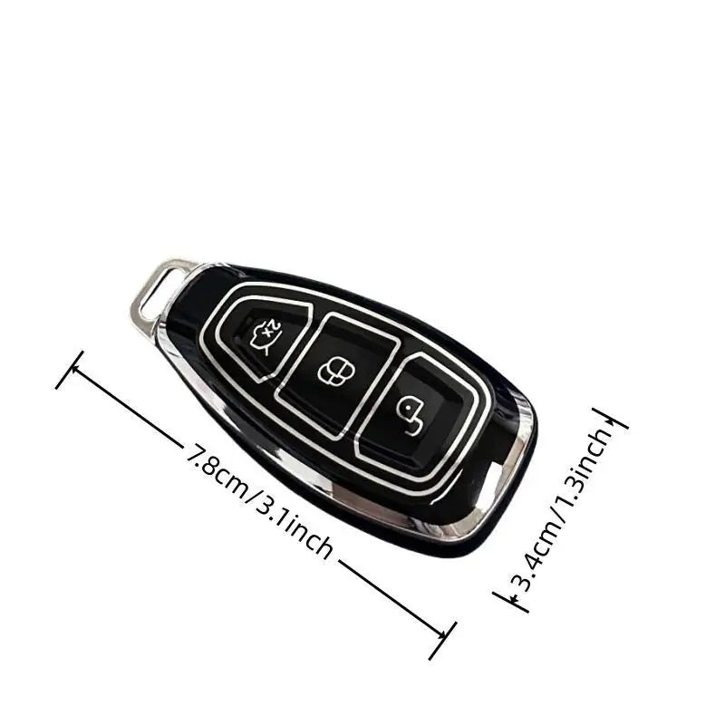 Car Key Case Cover Keychain For Ford Fiesta IV Focus III Galaxy Fusion Mondeo IV B-Ma alternate view