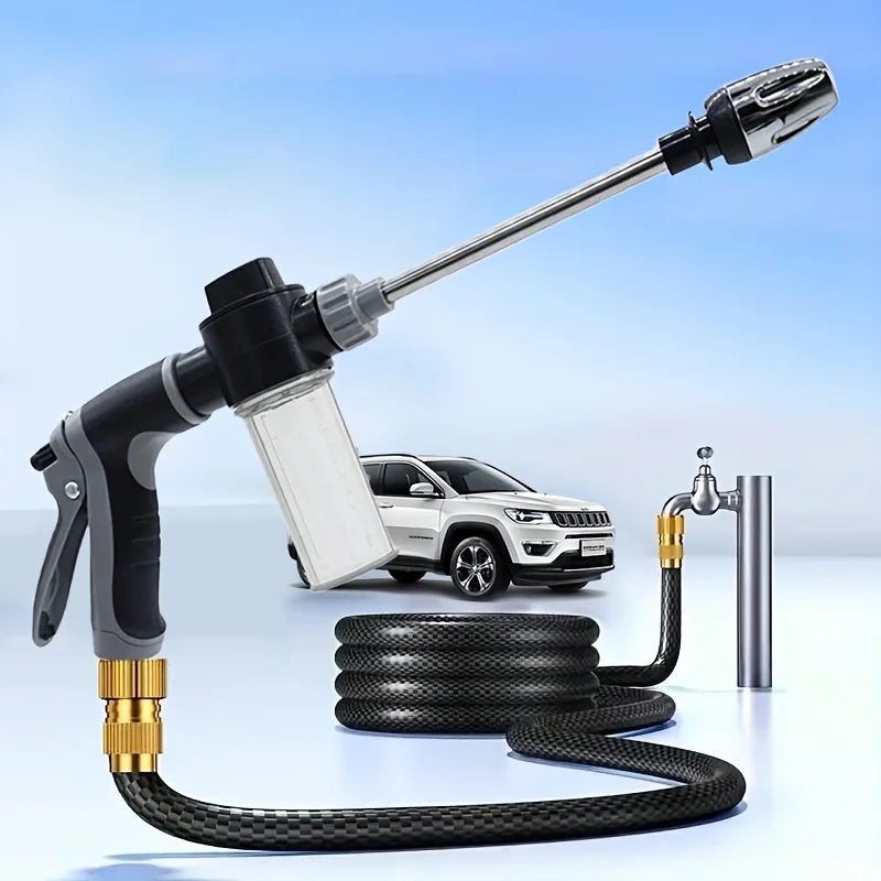 High-Pressure Car Washing Water Gun | RV & Garden Cleaning Nozzle