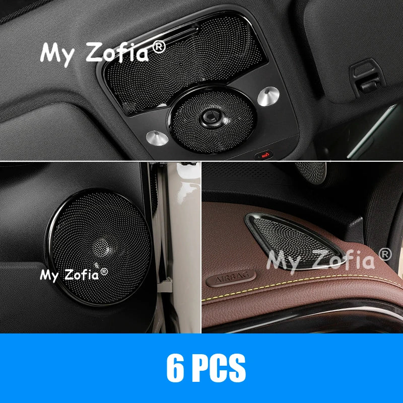 For Smart #3 2024 2025 2026 Car Stainless Steel Instrument air outlet cover Center Co alternate view