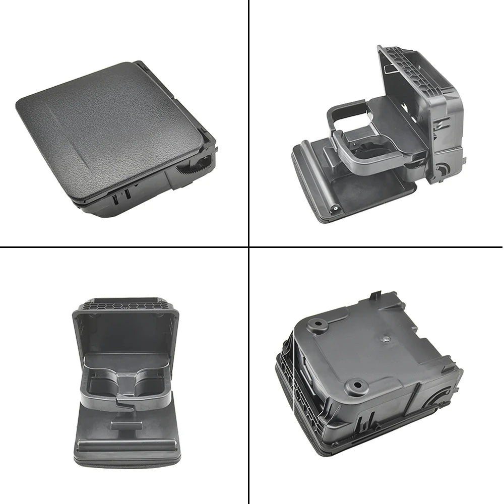 Cup Holder for VW Golf MK5 MK6 | Rear Armrest Drink Mount detail view