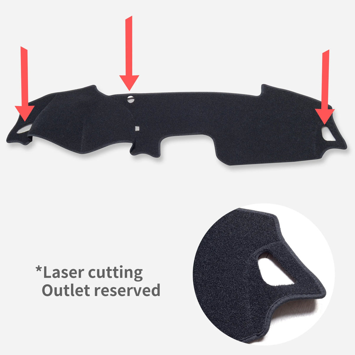 Car Dashboard Mat for Mazda MX-5 Roadster Miata 2015-2022 ND RF MX5 Sunshade Protecti alternate view