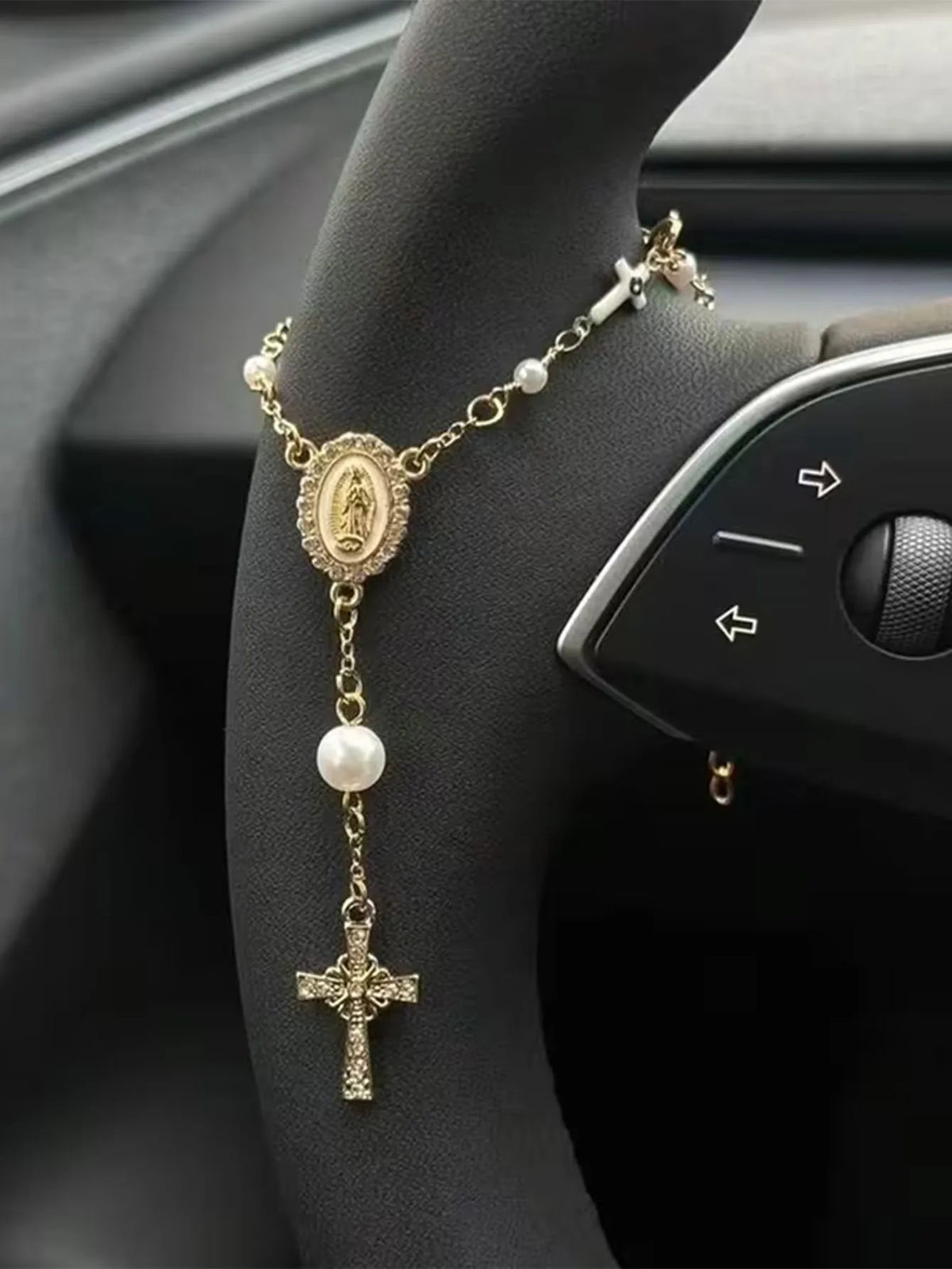 Steering Wheel Bead Ornament | Bead Car Pendant Accessory | Car Decoration | Car Pendant | Unique Ke