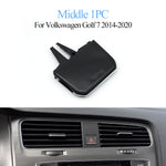 Car Dashboard Front Rear Air Conditioning AC Vent Grille Outlet Tab Clip Slider Repair Kit For VW Volkswagen Golf 7 2014-2020