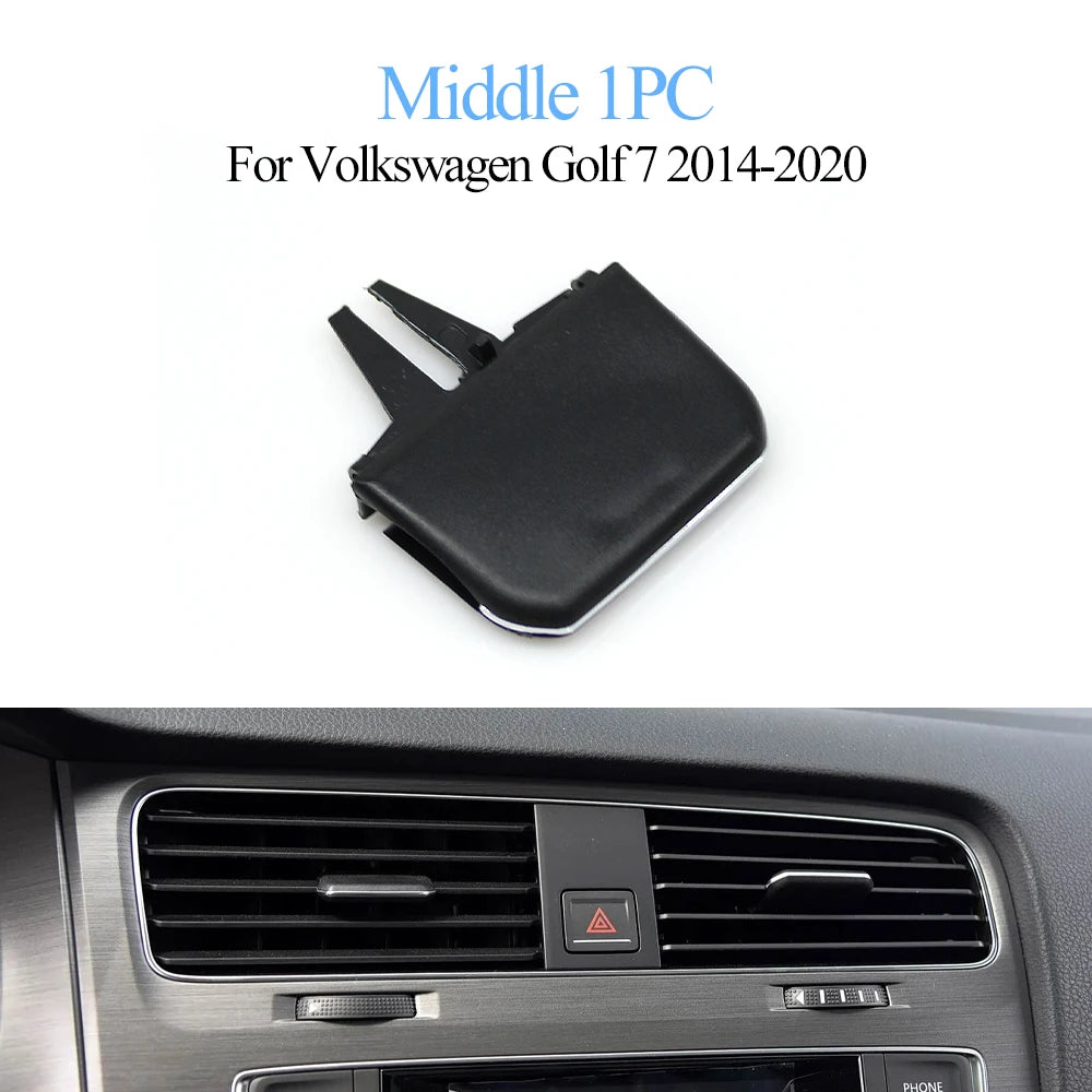 Car Dashboard Front Rear Air Conditioning AC Vent Grille Outlet Tab Clip Slider Repair Kit For VW Volkswagen Golf 7 2014-2020