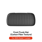 Tesla Model Y Juniper 2025 Floor Mats | Carbon Fiber TPE, Waterproof, Anti-Slip, Tr additional angle
