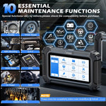 XTOOL D5 Car Diagnostic Tool 5 System Auto OBD2 Scanner OIL TCM DPF ABS EPB Reset Injector Code FCA/DOIP Lifetime Free Update