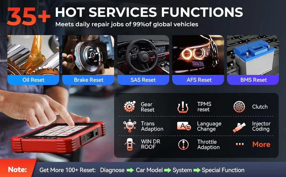 LAUNCH X431 USCRP919X BT OBD2 Scanner Automotive Diagnostic Tools Car CANFD DOIP ECU Coding Professional Bluetooth Diagnosis Scan Free Update Hot Selling