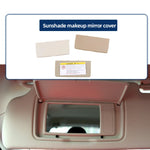 For Honda CR-V CRV 2007-2011 Auto Sun Visor Shade Mirror Cover Makeup Mirror Cover Car Interior Accessories Replacement