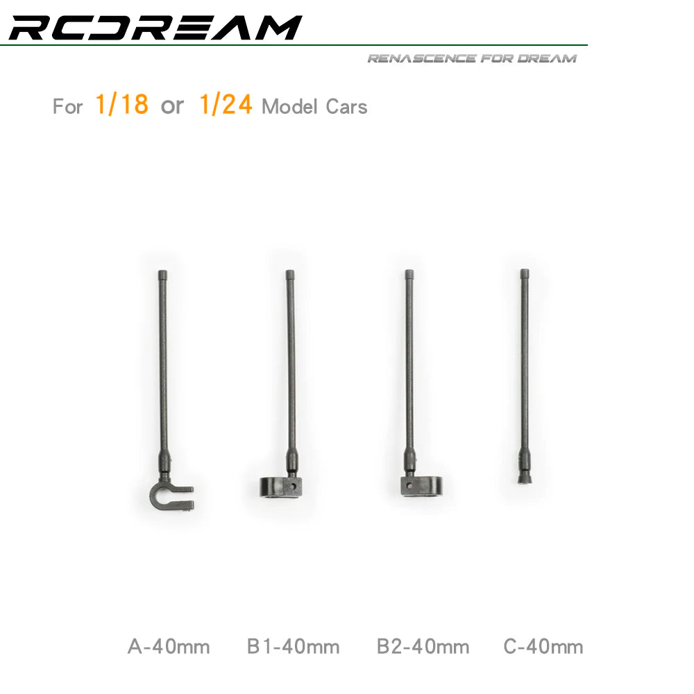 RCDream Simulated Antenna Aerial Decoration Signal Pole for 1/12 1/18 1/10 1/8 RC Car close-up view