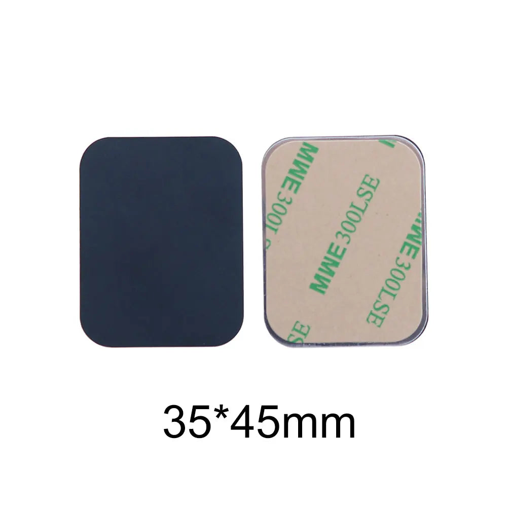 10pcs Black Magnetic Metal Plates for Car Phone Holder | Universal Iron Sheet Disk Sti close-up view