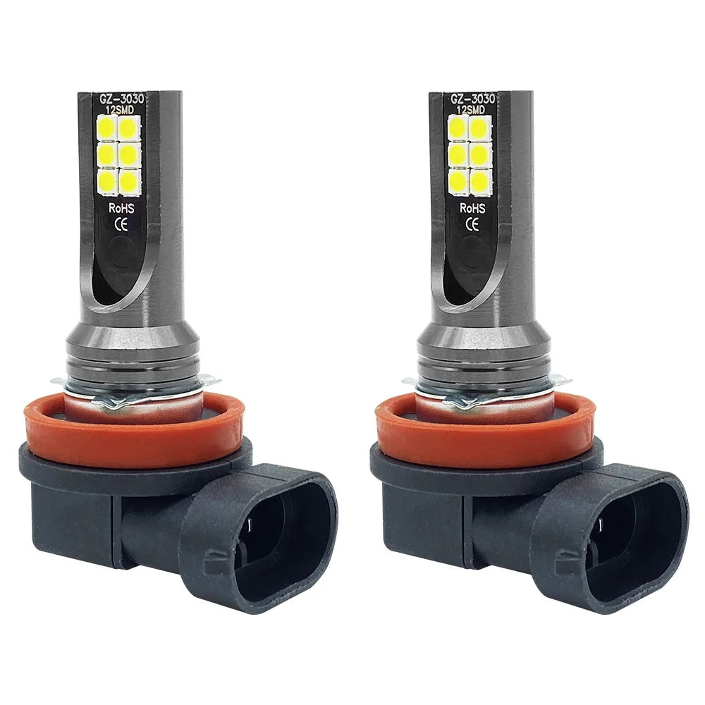 2Pcs H8 H11 LED Bulb H16 JP 9005 HB3 9006 HB4 Led Lamp Super Bright Car Fog Lights Da lifestyle view