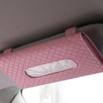 Car Visor Tissue Holder With Tissue Refill