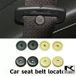 kkjoy 10PCS Car Seat Belt Clip Locator Adjustable Nonslip Durable Safety Accessories used for variou