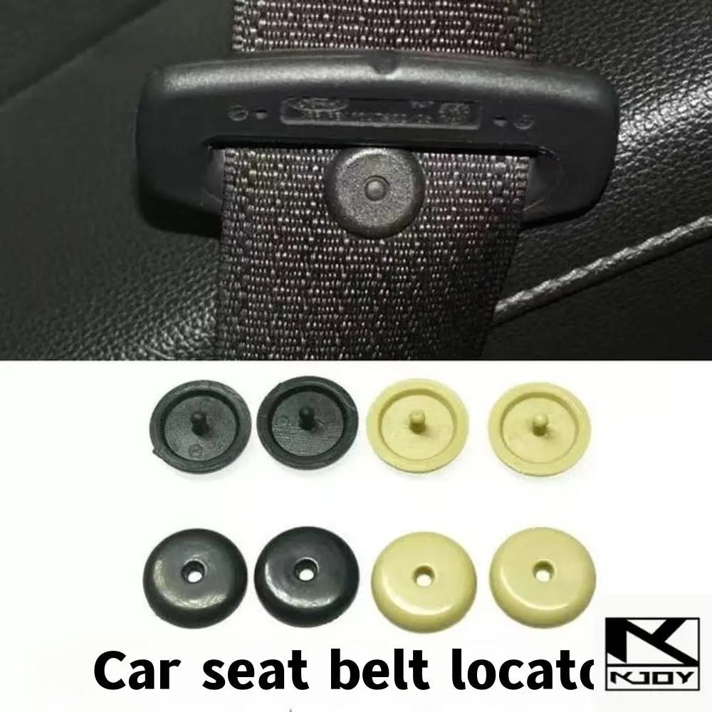 kkjoy 10PCS Car Seat Belt Clip Locator Adjustable Nonslip Durable Safety Accessories used for variou