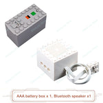 MOC Power Functions M/L/XL Motor Battery Box IR Remote Receiver for RC Car Robot Mode lifestyle view