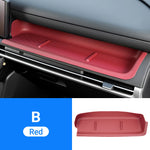 For Hyundai Tucson NX4 2025 2026 Car Center Console Organizer Tray Armrest Storage Box Glass Lift Switch Silicone Cover