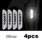 4PCS Reflective Car Door Opening Warning Reflector Tape detail view
