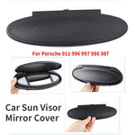 For Porsche Car Sun Visor Vanity Mirror Cover Replacement 99773103115 Interior Makeup Mirror Cover 911 996 997 986 987