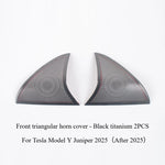 For Tesla Model Y Juniper 2025 Car Audio Speaker Cover Trim | Stainless Steel Sound F lifestyle view