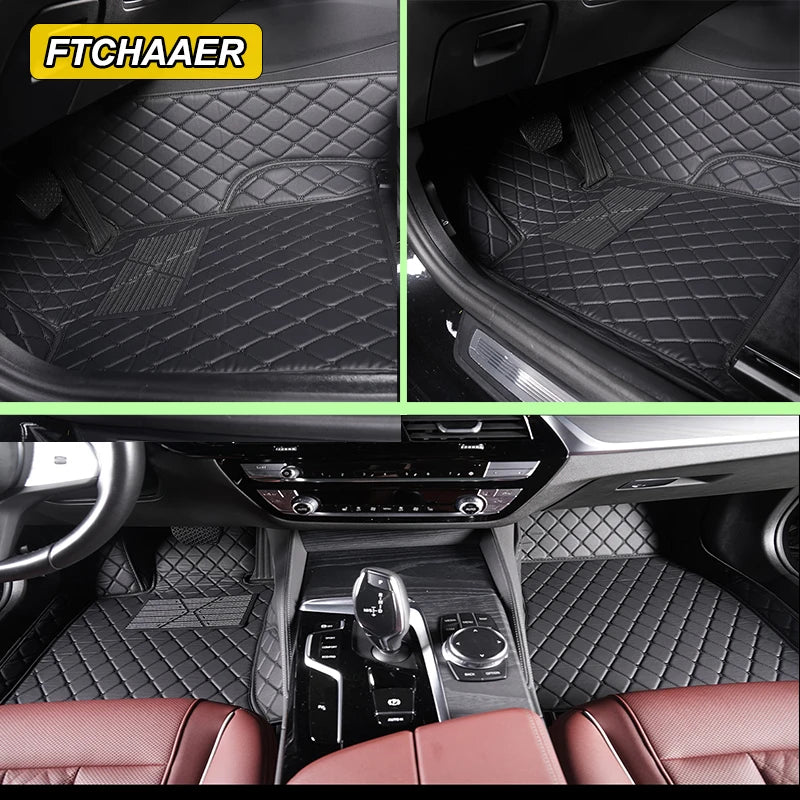 Custom Car Floor Mats For Volkswagen VW Golf Auto Carpets Foot Coche Accessorie